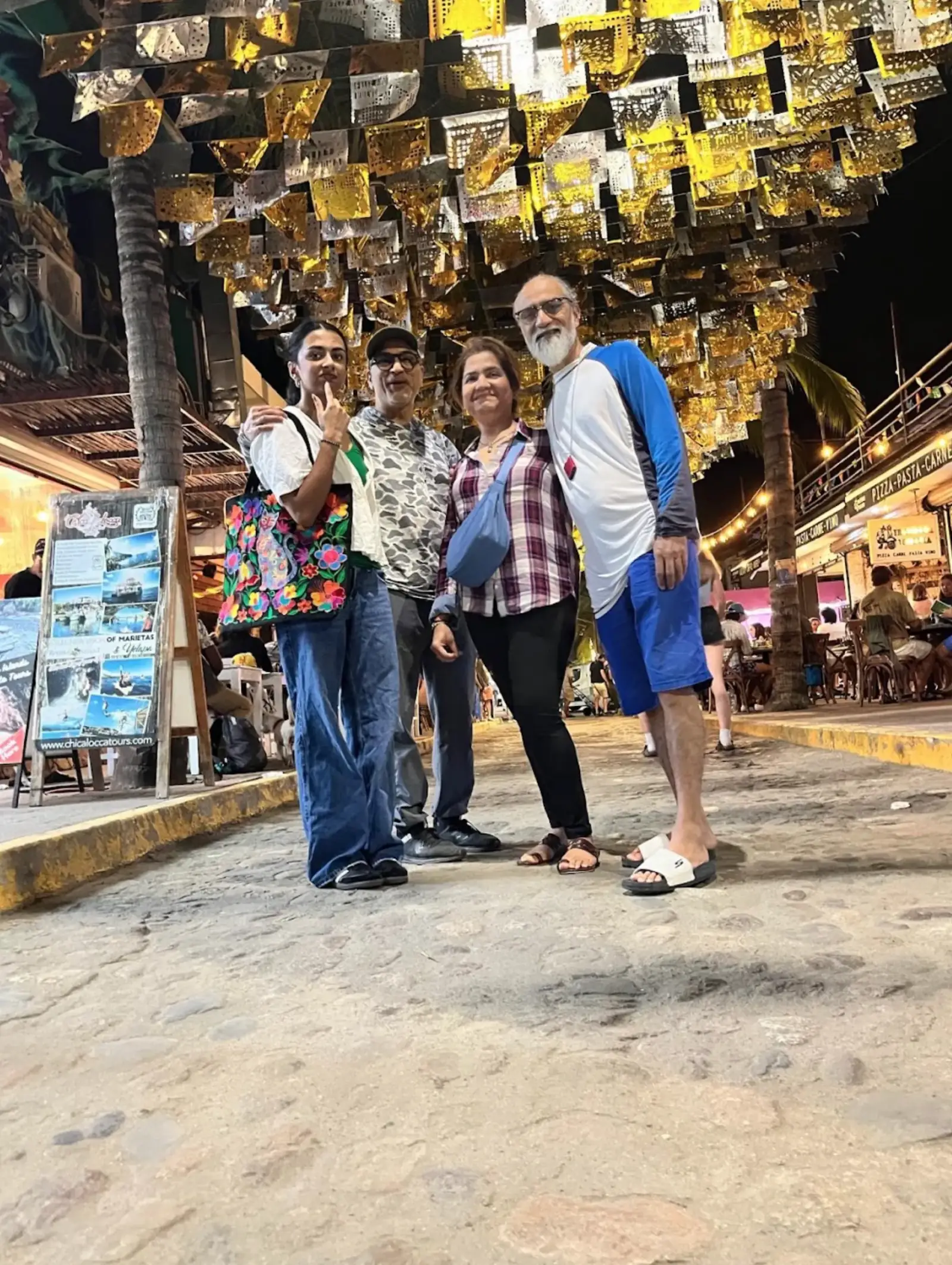 Colorful streets of Sayulita